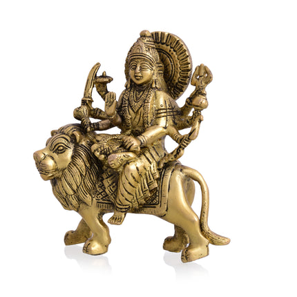 Brass Durga Idol (5.5 Inch)