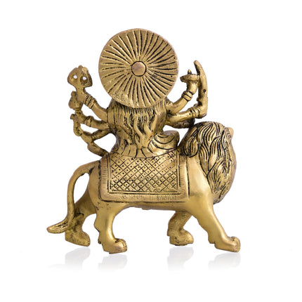 Brass Durga Idol (5.5 Inch)