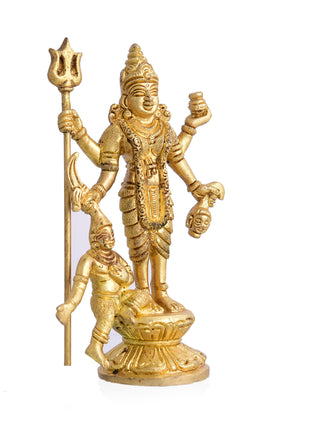 Brass Superfine Mahalasa Narayani Idol (5.3 Inch)