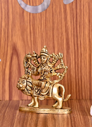 Brass Durga Devi Idol (3.5 Inch)