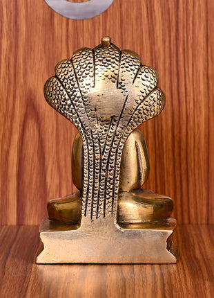 Brass Lord Parshvanatha Swamy Idol (4.5 Inch)