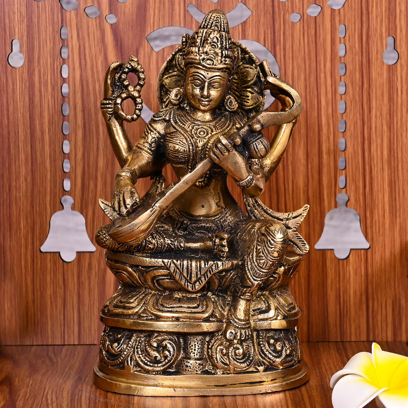 goddess saraswati statues