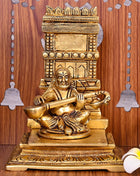 Brass Raghavendra Swamy Idol (7.5 Inch)