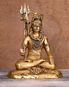 Brass Superfine Lord Shiva Statue (11.5 Inch)