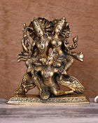Brass Garuda, Vishnu & Lakshmi Statue (8.2