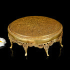 Brass Ethnic Chowki (5 Inch)