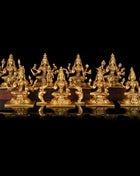 Brass Superfine Ashtalakshmi Set (5.5 Inch)