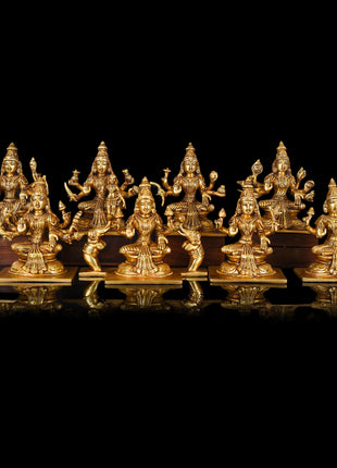 Brass Superfine Ashtalakshmi Set (5.5 Inch)