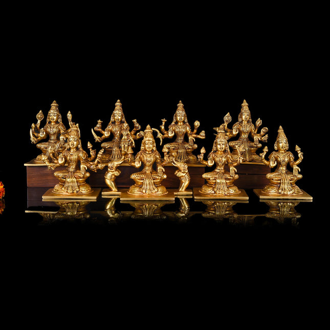 Brass Superfine Ashtalakshmi Set (5.5 Inch)