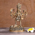 BRASS GODDESS KALI IDOL (9