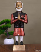 Brass Pm Narendra Modi Statue (18.5 Inch)