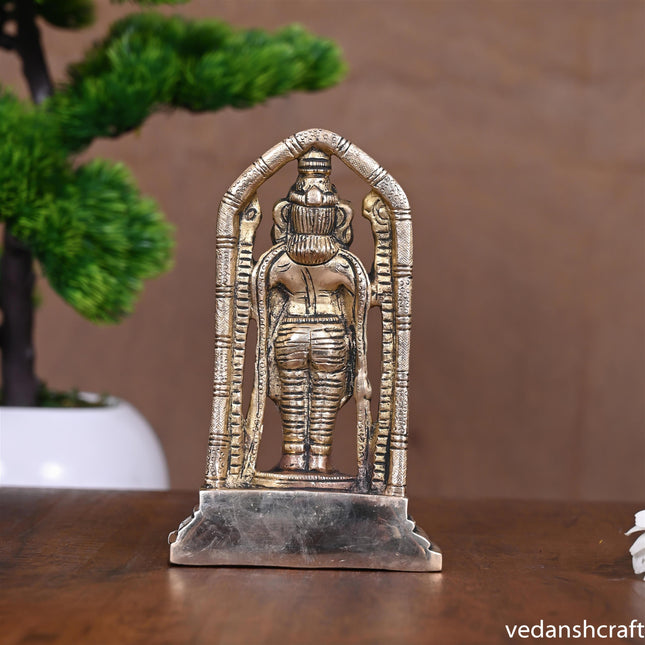 Brass Tirupati Balaji/Venkateshwar Idol (5.8 Inch)