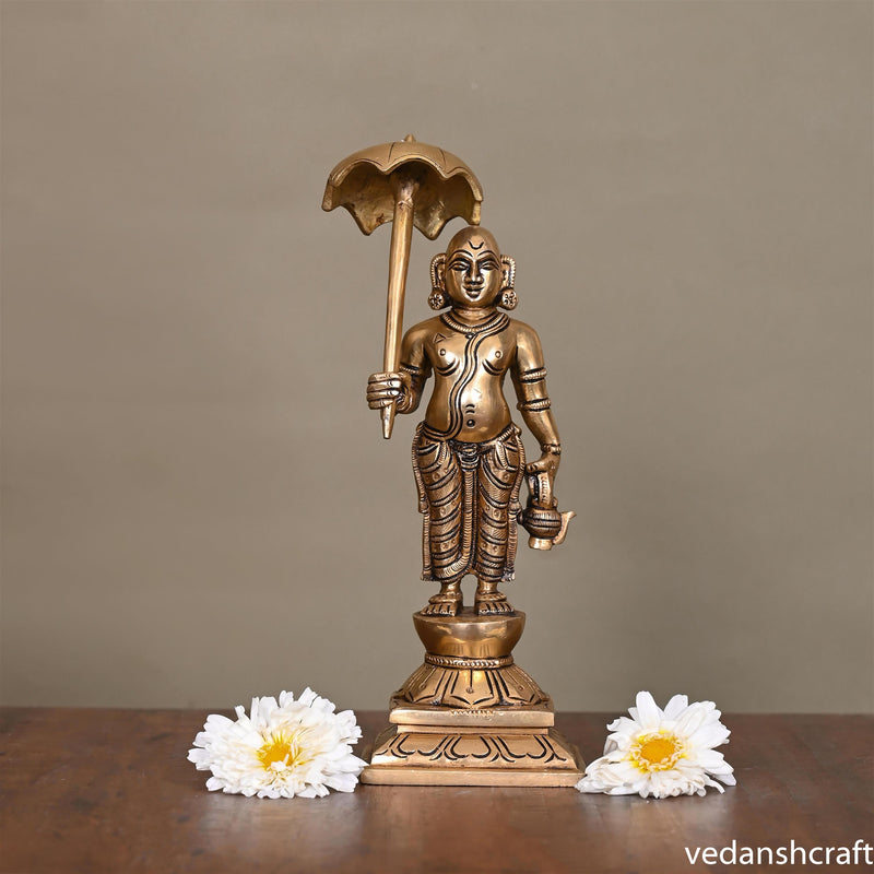 Brass Superfine Dashavatar/Vishnu Avatars Statue Set (10 Inch)