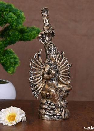Brass Goddess Padmavati Idol (11 Inch)