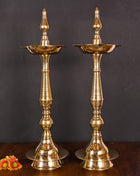 Brass Divine Samai Lamp Pair