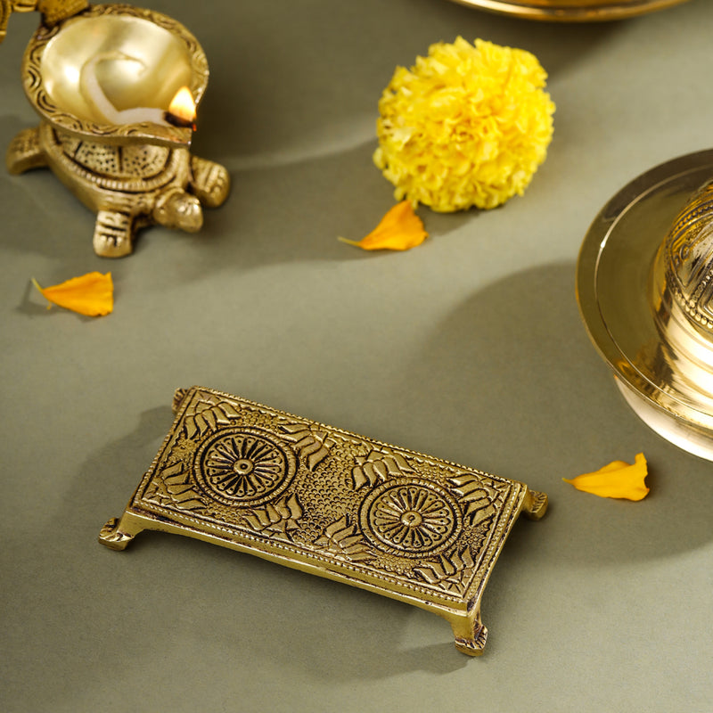 Brass Pooja Chowki