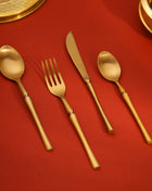 Brass Cutlery Set (Set Of 4)