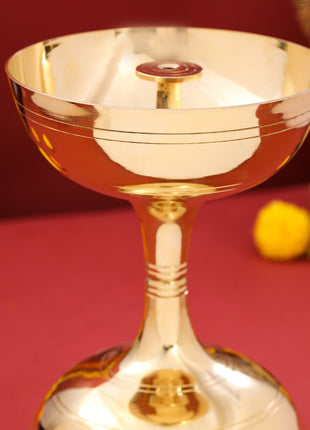 Brass Akhand Diya (10 Inch)