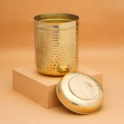 Brass Container With Lid