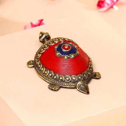 Brass Dhokra Tortoise Vastu/Feng Shui
