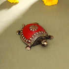 Brass Dhokra Tortoise Vastu/Feng Shui (1.5 Inch)