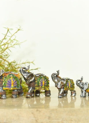 Polyresin Elephant Family Set